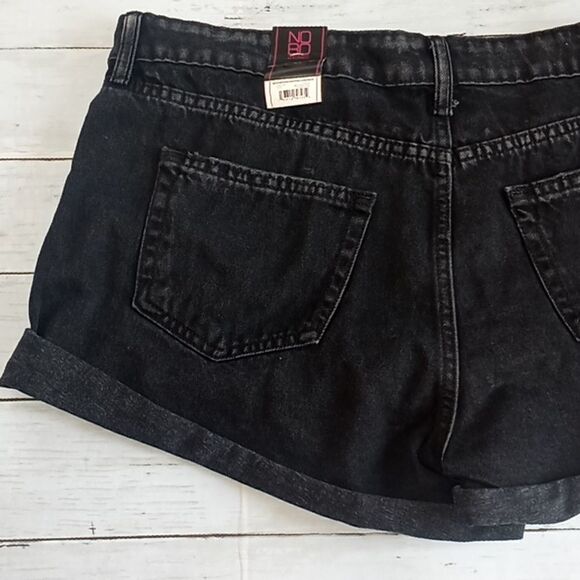 Juniors Low-Rise-Button Front Shorts - Picture 8 of 9